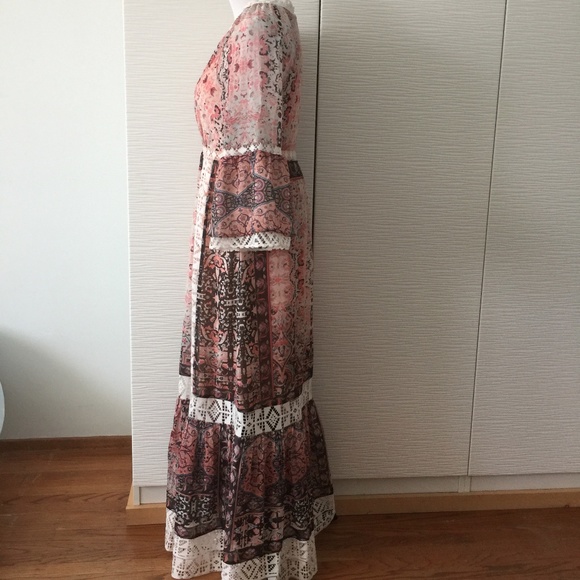 Bebe Bohemian Maxi Dress - Picture 2 of 7